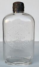 NOLLENBERGER LEADVILLE COLORADO LIQUOR WHISKEY FLASK BOTTLE, used for sale  Shipping to South Africa