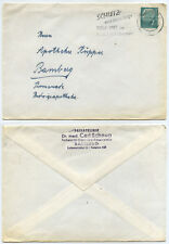 44486 - Mi.Nr. 181 - receipt private clinic Dr. Schnug - Bamberg 21.12.1958 for sale  Shipping to South Africa