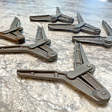 LOT OF 6 HARTFORD CLAMP CO #62 CAST IRON TOOLS MITER CORNER WOODWORK TOOL CLAMPS for sale  Shipping to South Africa