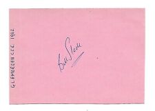 Autograph billy slade for sale  LINCOLN