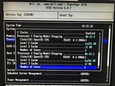 Usado, Dell PowerEdge R710 ST: 21 Vcvr 1 Ram 48GB error-correcting Código DDR3 1333MHz x2 Intel E5645 2.4GHz comprar usado  Enviando para Brazil