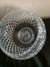 crystal heavy bowl large for sale  Brooklyn