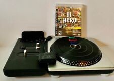 DJ Hero PS3 PlayStation 3 Bundle w/ Turntable Dongle & DJ Hero Game, used for sale  Shipping to South Africa
