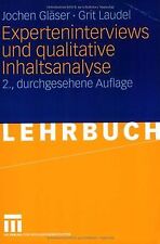 Experteninterviews qualitative gebraucht kaufen  Berlin