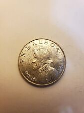 1966 Panama .773 OZ Silver Balboa Coin, Toning- Great Detail! , used for sale  Groton
