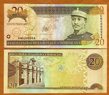 República Dominicana, 20 Pesos Oro, 2003, P-169c, Bajo S/N UNC segunda mano  Embacar hacia Argentina