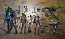 Lote de 7 figuras de Neca Aliens Hicks Windrix extraterrestre mutilado y arsenal USCM... segunda mano  Embacar hacia Argentina