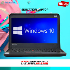 Portátil Lenovo ThinkPad X131e 11.5" Intel Celeron 8GB RAM 500GB HDD Win10 Pro EDU segunda mano  Embacar hacia Argentina