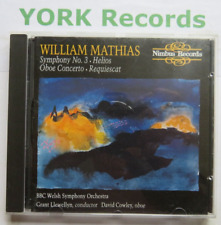 MATHIAS - Symphony No 3 etc LLEWELLYN BBC Welsh Symphony Orch - Ex Con CD Nimbus comprar usado  Enviando para Brazil