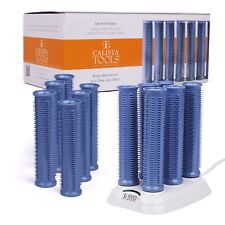 Calista Tools 12 Ion Hot Rollers Largo Longitud/clips/12 Rodillo Cargador Soporte Nuevo en Caja segunda mano  Embacar hacia Mexico