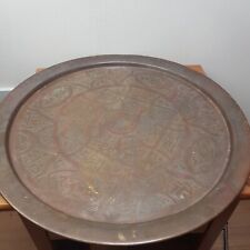 Antique brass tray for sale  MORPETH