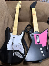 2 guitarras. Guitarra Rock Band Playstation FENDER STRATOCASTER modelo # 822151 , usado comprar usado  Enviando para Brazil