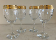 4 goblets band gold for sale  Palm Bay