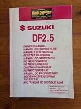 Suzuki df2.5 user for sale  TAUNTON