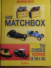 Livre guide matchbox d'occasion  Taulignan