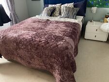Quilted bedspread throw for sale  HIGH WYCOMBE