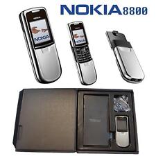 Nokia 8800 Slider Telefone Handy Mobiltelefon Silber Sim Frei wie Neu comprar usado  Enviando para Brazil