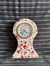 Porcelain mantle clock. for sale  Ireland