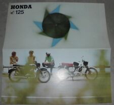 Honda 125 prospekt gebraucht kaufen  Kranichfeld