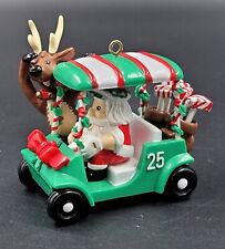 Carrinho de golfe NOMA Santa Driving com enfeite de rena vintage 1995 comprar usado  Enviando para Brazil