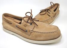 Sapatos de barco Sperry masculino autêntico couro aveia original 0197632 tamanho 12 M, usado comprar usado  Enviando para Brazil