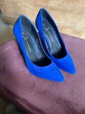 Royal blue stilettos for sale  PADSTOW