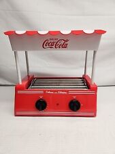 Nostalgia Coca-Cola Hot Dog Roller & Bun Warmer HDR565COKE Missing Drip Tray  for sale  Shipping to South Africa