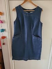 Whitestuff denim pinafore for sale  BELPER