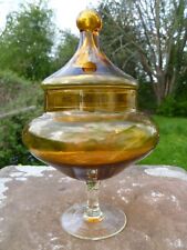 Empoli amber glass for sale  USK