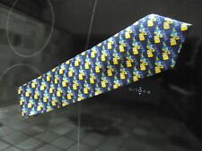 Cravate simpsons bleue d'occasion  Strasbourg