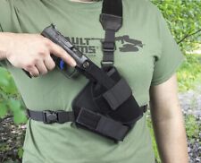 Elite Survival Systems® Warden Chest Holster; choice of 3 sizes, left or right, used for sale  Shipping to South Africa