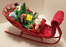 Wicker christmas sleigh for sale  Germantown
