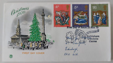 Christmas 1970 fdc for sale  ALDERLEY EDGE
