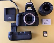 Câmera DSLR Canon EOS Rebel T3i 18.0MP - (Kit com lente 18-55mm, cartão SD 128GB) comprar usado  Enviando para Brazil