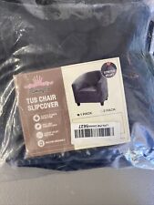 Flamingo P Tub Chair Cover Gray Stretch! Sku#29 for sale  Shipping to South Africa
