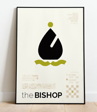 Bishop chess poster for sale  LONDON