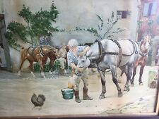Cecil Aldin “The White Hart at Hook” large Coaching Inn print., used for sale  LISBURN