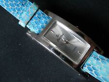 Lot: Montre ERIC CHEVILLARD long bracelet bleu (2 tours) FONCTIONNE d'occasion  Issy-les-Moulineaux