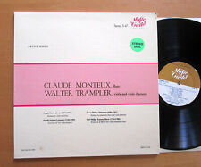 S-47 Claude Monteux Walter Trampler Viola & Flute Concertos NEAR MINT Stereo LP comprar usado  Enviando para Brazil