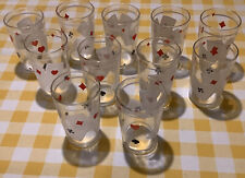 Bicchieri vintage decoro usato  Castel D Aiano