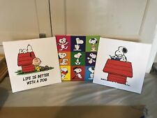 Snoopy stretched canvas for sale  LUTTERWORTH