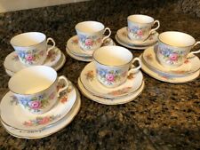 vintage bone china tea set by Radnor of Longton, England, used for sale  GLOUCESTER