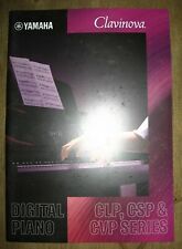 Yamaha Clavinova Digital Piano CLP, CSP & CVP Series catalog for sale  Shipping to Canada