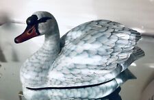 Holzfigur schwan handgefertigt gebraucht kaufen  Hamburg-, Oststeinbek