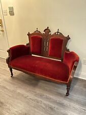 red settee for sale  Bel Air