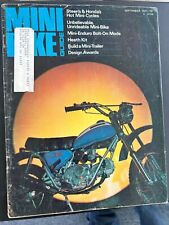 Mini revista guia de bicicleta setembro 1971 ótima revista Honda SL 70 comprar usado  Enviando para Brazil