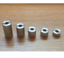 STAINLESS STEEL SPACERS STANDOFFS BUSH ALL DIAMETERS & LENGTHS & CLEARANCE HOLES for sale  Shipping to South Africa