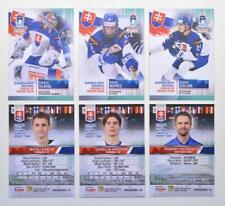 2021 POR cards IIHF U20 World Championship Team Slovakia Escolha um cartão comprar usado  Enviando para Brazil