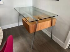 desk wood glass for sale  West Palm Beach