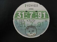 Collectable tax disc for sale  PETERBOROUGH